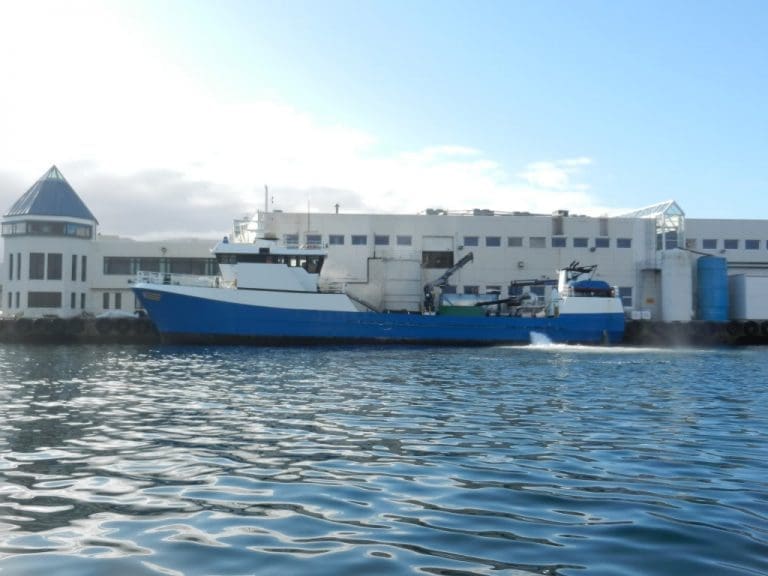 Politi-razzia hos Fjordlaks