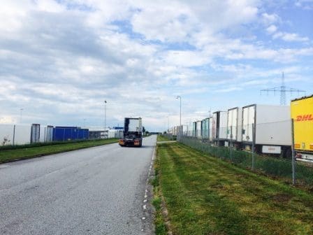 Siste bil i Padborg