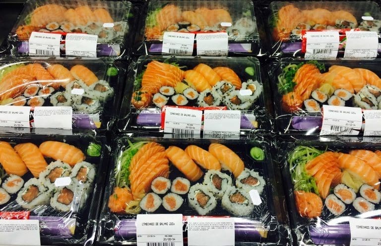 Vil ha sushi på konfirmasjonsbordet
