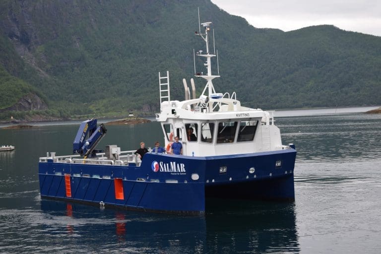Ny oppdrettskatamaran til SalMar Nord