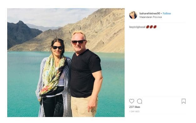 Sandberg på privat Iran-tur med iransk-norsk fiskeeksportør