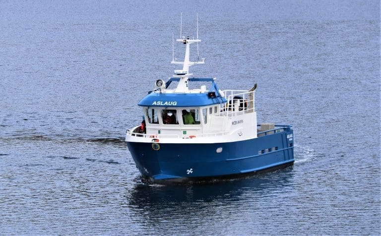Emilsen Fisk mottok sin første leveranse fra Moen Marin