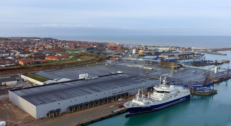 “Norwegian Gannet” har slaktet og levert 7.000 tonn laks til dansk pakkeri