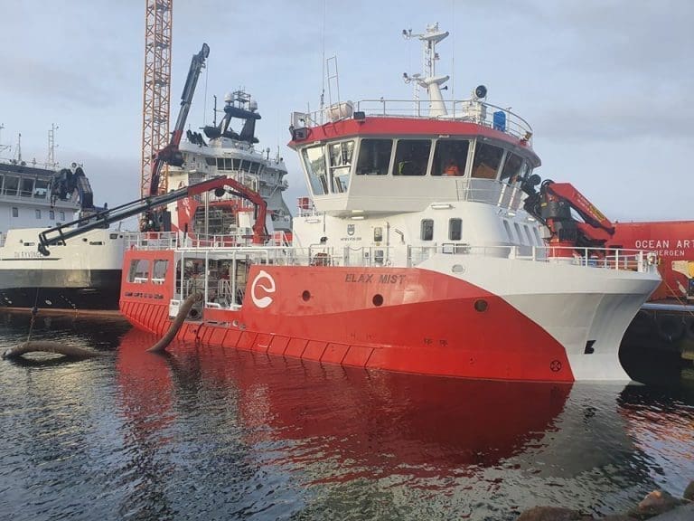Denne bløggebåten har en patentert sorteringteknologi – nå er “Elax Mist” overlevert