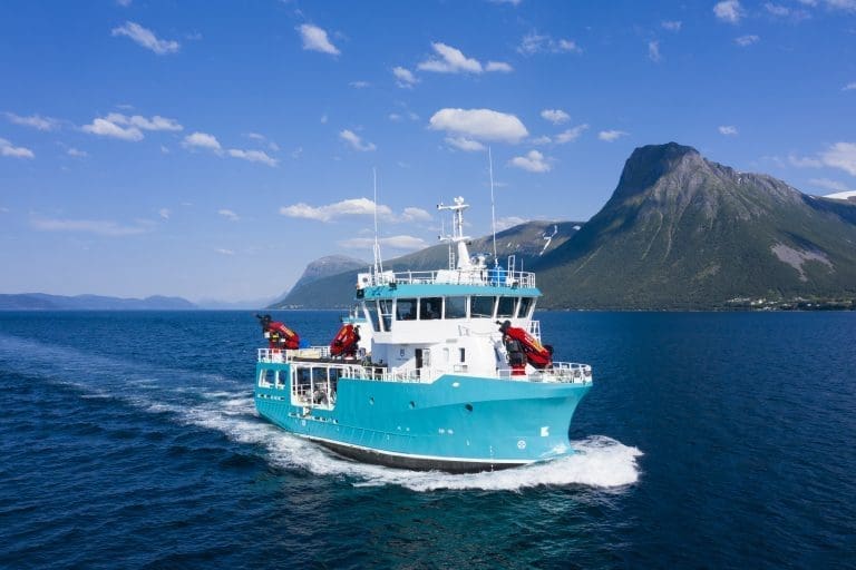 AquaShip sendte nybygget bløggebåt til Skottland