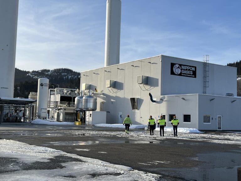Nippon Gases landet langtidsavtale med SalMar i Malm