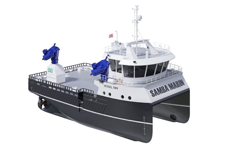 Samba Marin kjøper 24 meter lang hybrid katamaran
