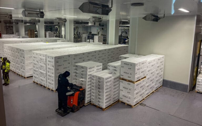 Nå starter innfrysingen av fisk i et marked som sender lakseprisen til nye bunnivåer