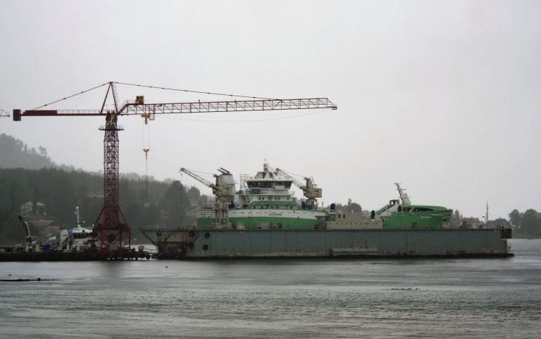 Nærmer seg levering