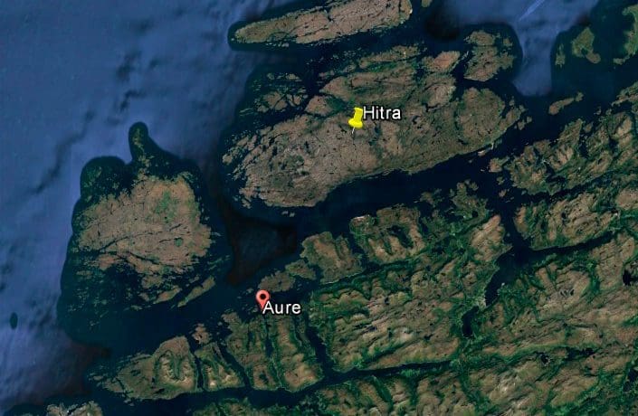Krever ferge mellom Hitra og Aure