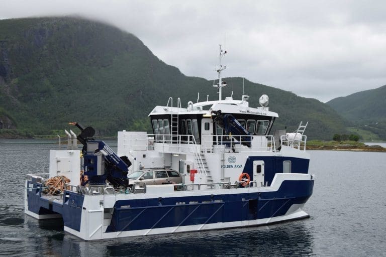 Ballangen Sjøfarm bygger ny arbeidskatamaran