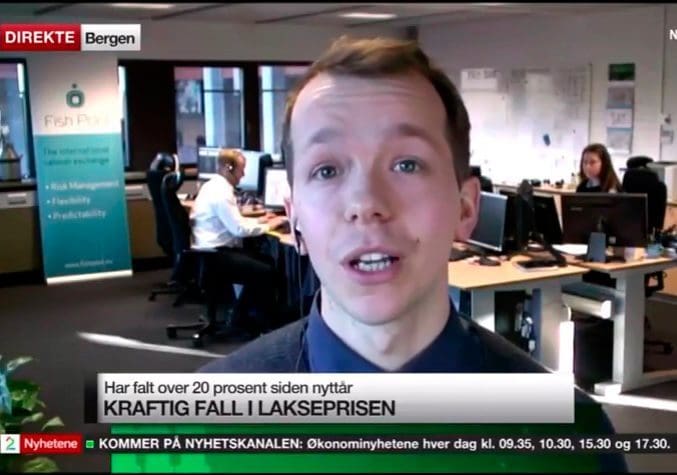 Over 20 prosent prisfall på fallende volumer