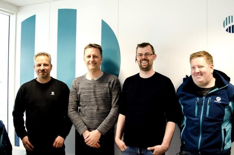 Frøya-team leverte verdens største fôringsanlegg