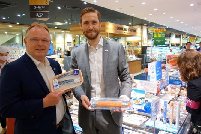 Sandberg jobber for frihandelsavtale med Japan