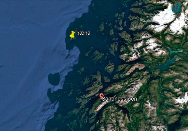 Førstkommende mandag starter Gaia Seafood grunnarbeidet for lakseanlegg på Træna