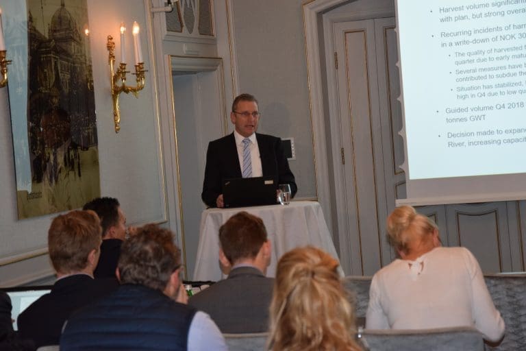 Dårlig gjellehelse fortsatt et problemområde for Grieg Seafood på Shetland