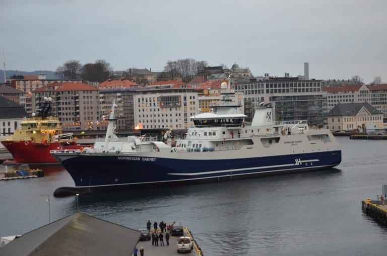 Kapteinen på “Norwegian Gannet”: – Vi var på vei inn i dokken da vi fikk beskjed om å evakuere