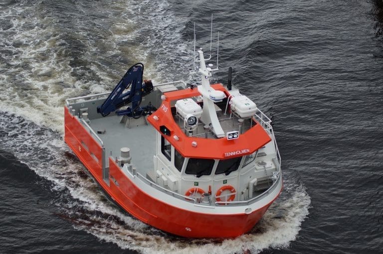 Nova Sea fikk ny arbeidsbåt fra Folla Maritime Service