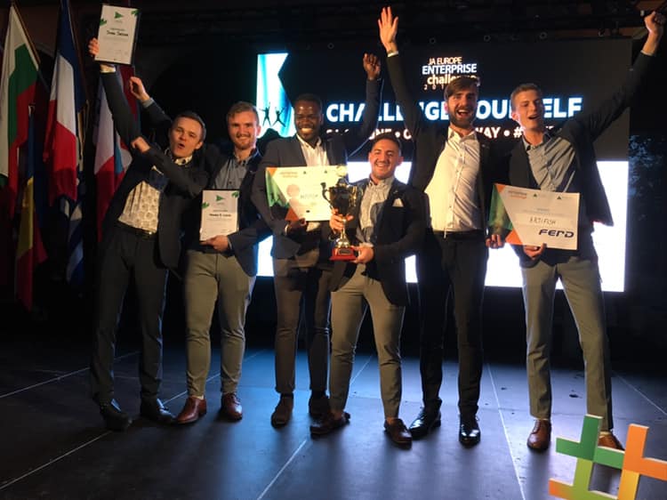 Artifish fra NTNU i Ålesund kåret til Europas beste studentbedrift