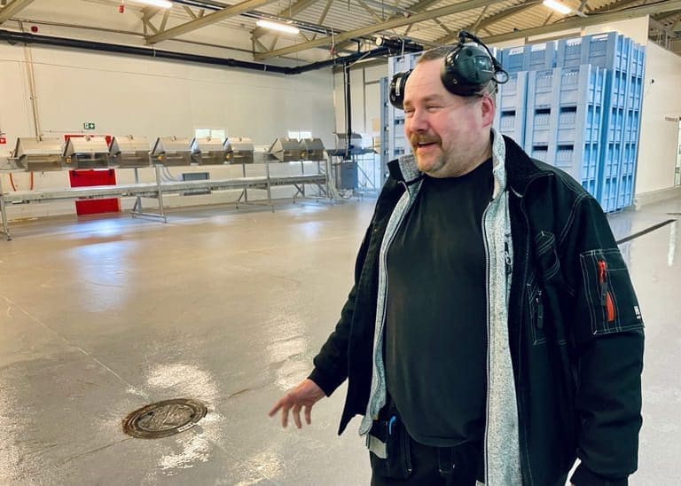 Ligger godt under halvparten av målet – men ingenting å si på ambisjonene til Øksfjord Lakseindustri