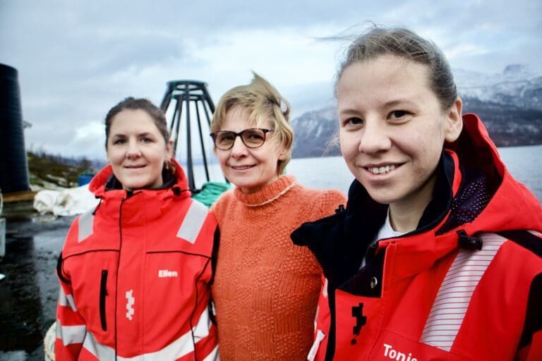 Familien Balteskard har samlet flokken som skal overta drifta