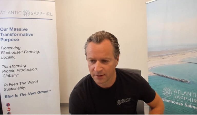 Atlantic Sapphire bygget biomasse i oktober, og slaktet i underkant av 270 tonn laks