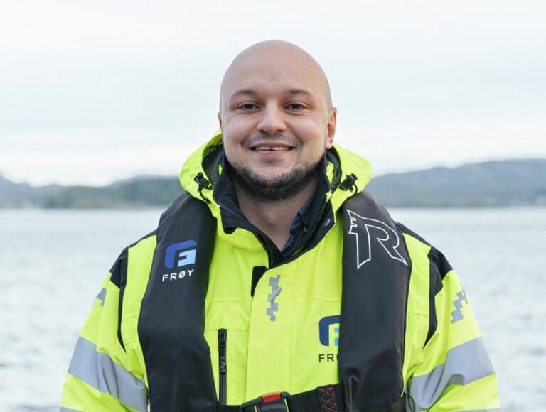 Ny driftsdirektør i Frøy: Andreas har gått gradene fra kadett til direktør