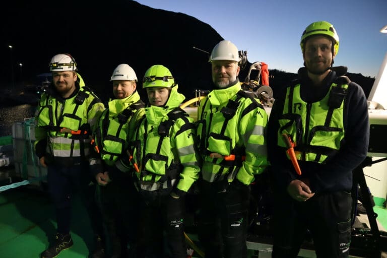 «Multi Commander» har vært på sin første arbeidsøkt langs kysten