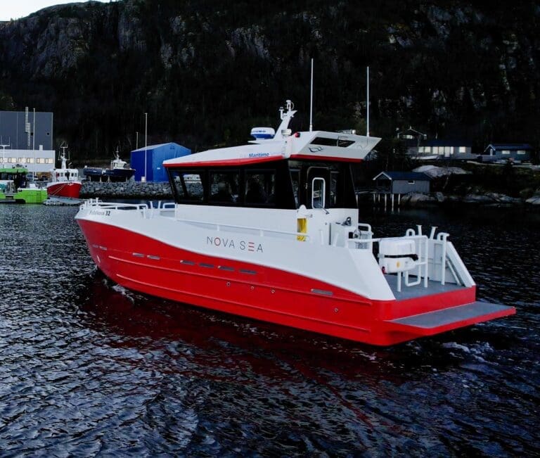 Nova Sea fikk levert det første i en rekke av tre fartøyer