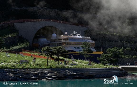 Startar anbodskonkurranse for Stad skipstunnel