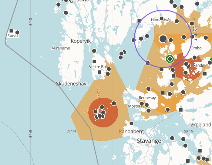 ILA-påvisning ved Stavanger