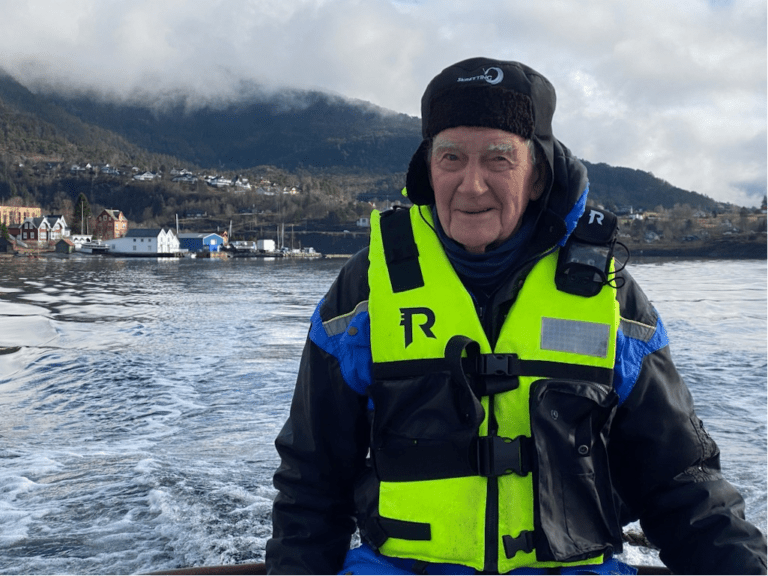 Reidar Holmefjord fyller 90 år