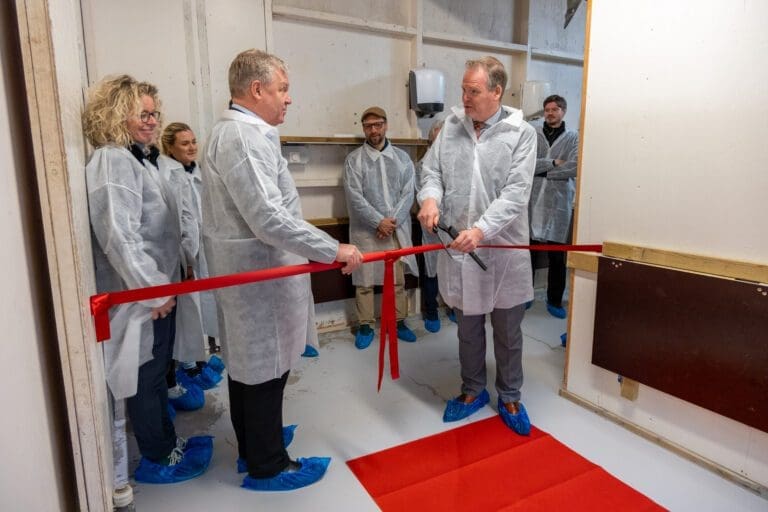 Åpnet ny lab for å styrke forskning på probiotika til oppdrettsnæringen