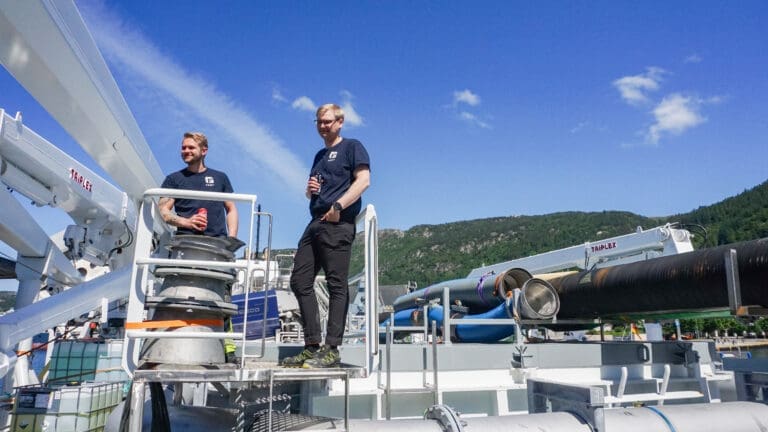 Visitt på «Frøy Jarl»: – Den er karakterisert som en stor brønnbåt
